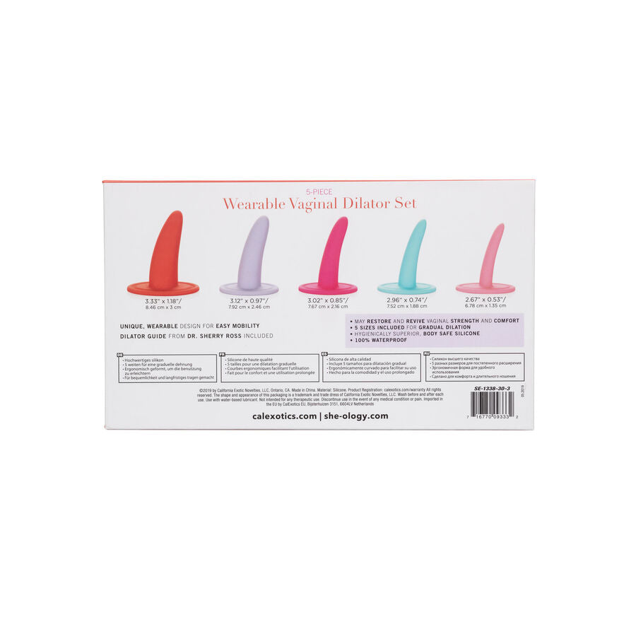 CALEXOTICS - 5-PIECE WEARABLE DILATOR SET