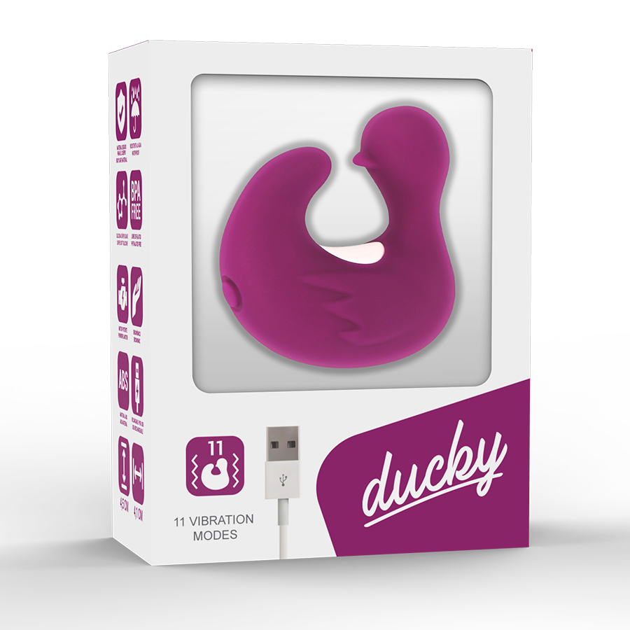 COVERME - DUCKYMANIA CANARD RENARD STIMULANT EN SILICONE RECHARGEABLE