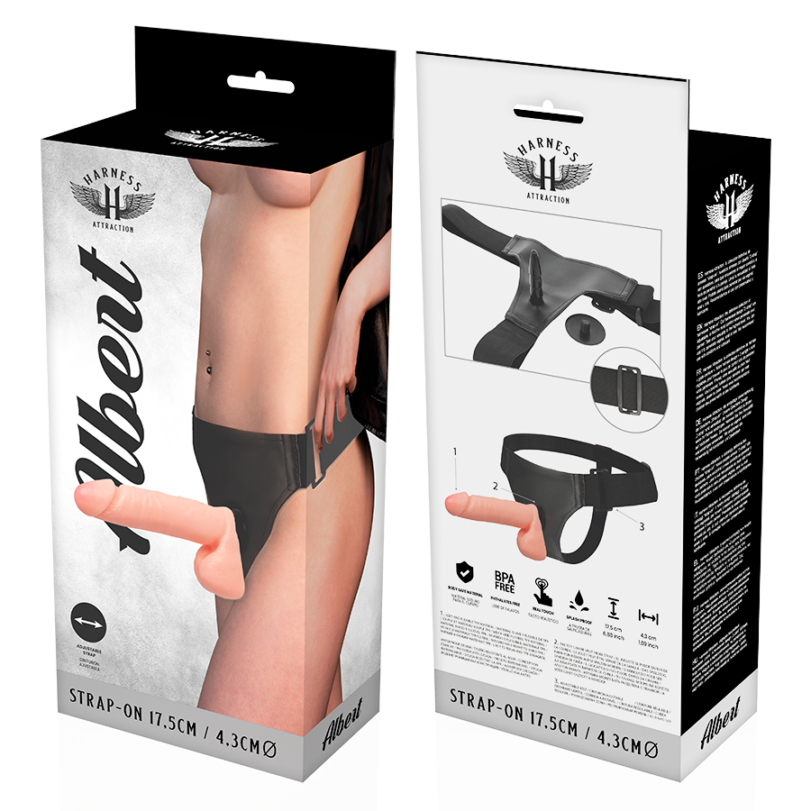 HARNAS ATTRACTIE - RNES ALBERT REALISTISCH 17,5 CM -O- 4,3 CM