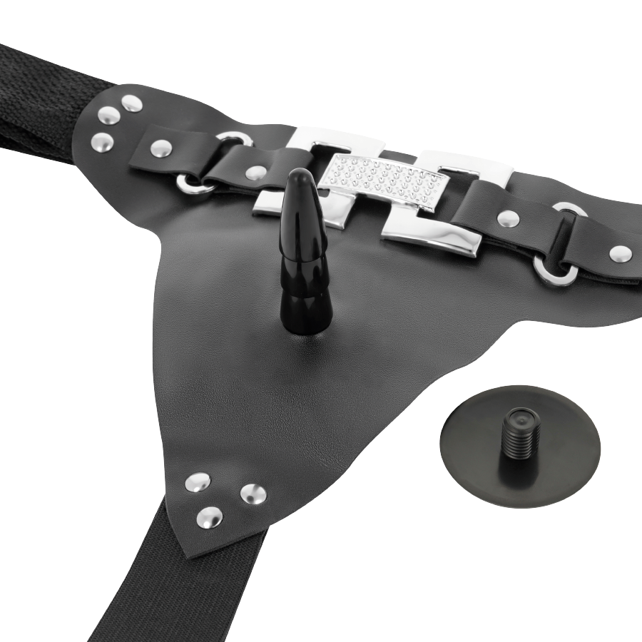 HARNAIS ATTRACTION - HARNAIS DELUXE AVEC VIBRATION RÉALISTE 18 CM -O- 4,5 CM