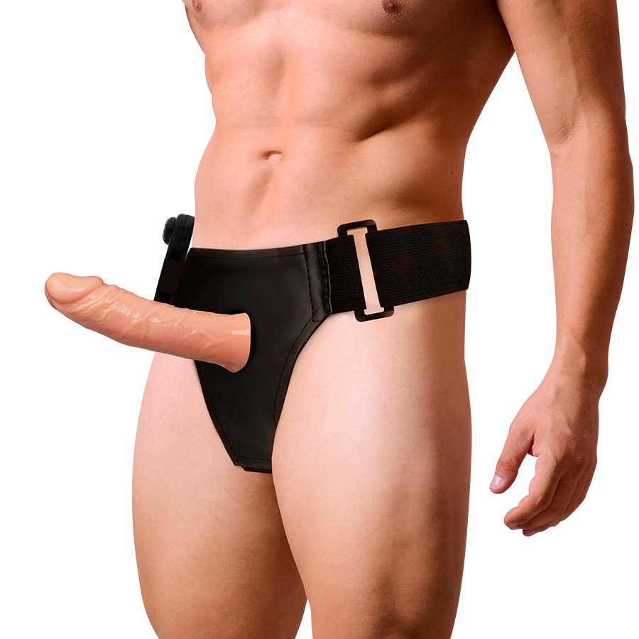 HARNAS ATTRACTIE - RNES HOLLOW BENNY MET VIBRATOR 15 CM -O- 4.5 CM