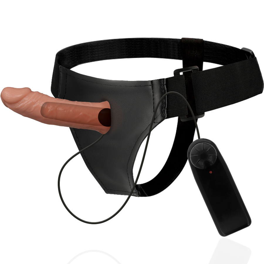 HARNAS ATTRACTIE - RNES HOLLOW BENNY MET VIBRATOR 15 CM -O- 4.5 CM