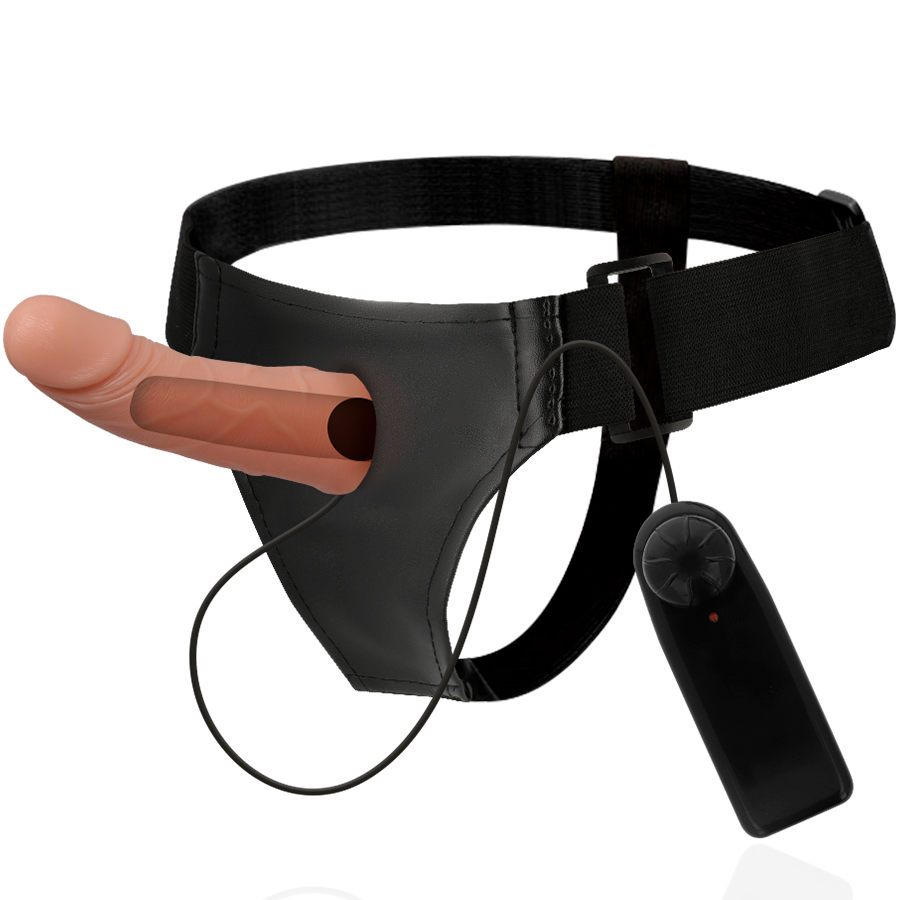 HARNESS ATTRACTION - RNES HOLLOW FRAME WITH VIBRATOR 15 CM -O- 5 CM