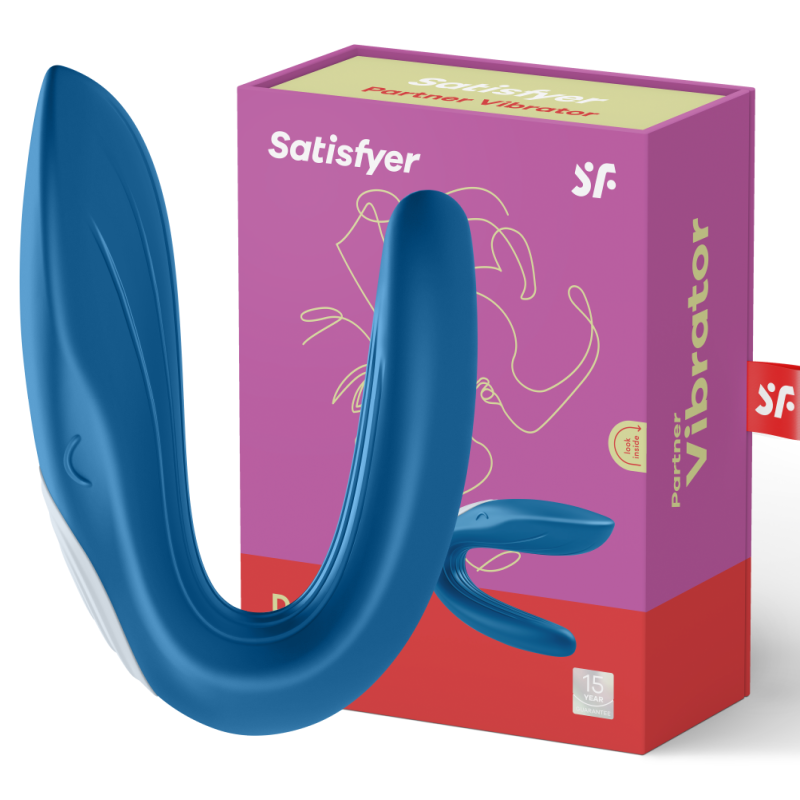 SATISFYER - PARTNER TOY WHALE VIBRATOR STIMULEERT BEIDE PARTNERS EDITIE 2020
