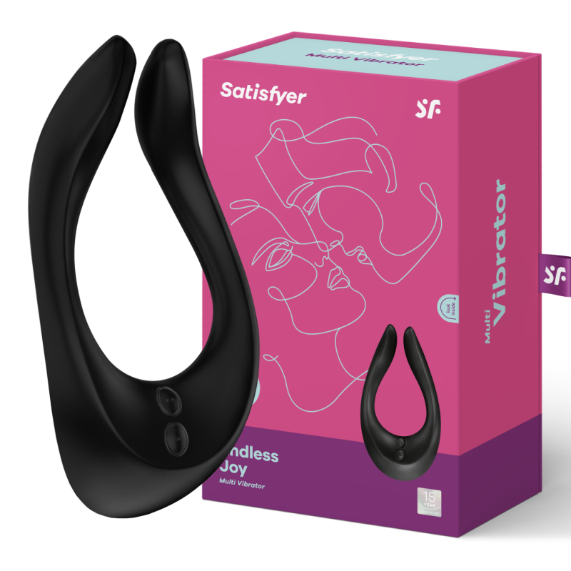 SATISFYER - PARTNER MULTIFUN 2 ZWART