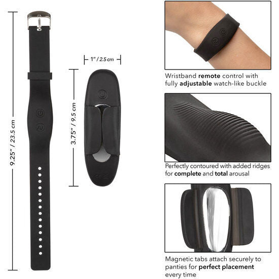 CALEXOTICS - ARMBAND PANTY TEASER MET AFSTANDSBEDIENING