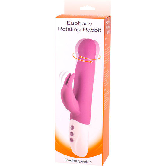 SEVEN CREATIONS - EUFORISCHE KONIJNVIBRATOR MET PAARSE ROTATIE