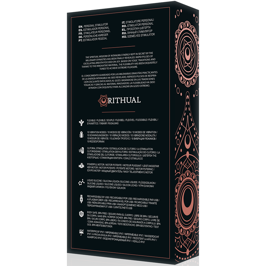 RITHUAL - ANUSARA DUAL RECHARGEABLE MOTOR 2.0 BLACK