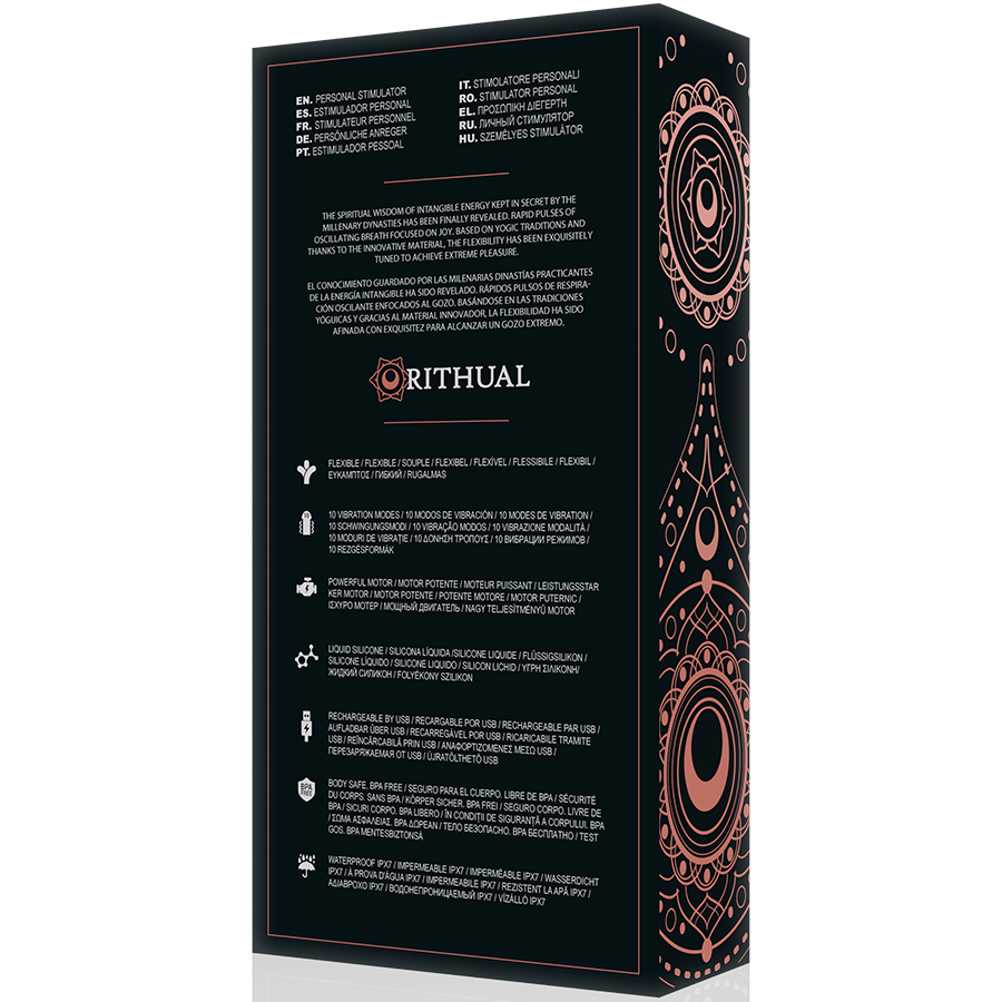 RITHUAL - KRIYA - STIMULAODR RECHARGEABLE G-POINT BLACK