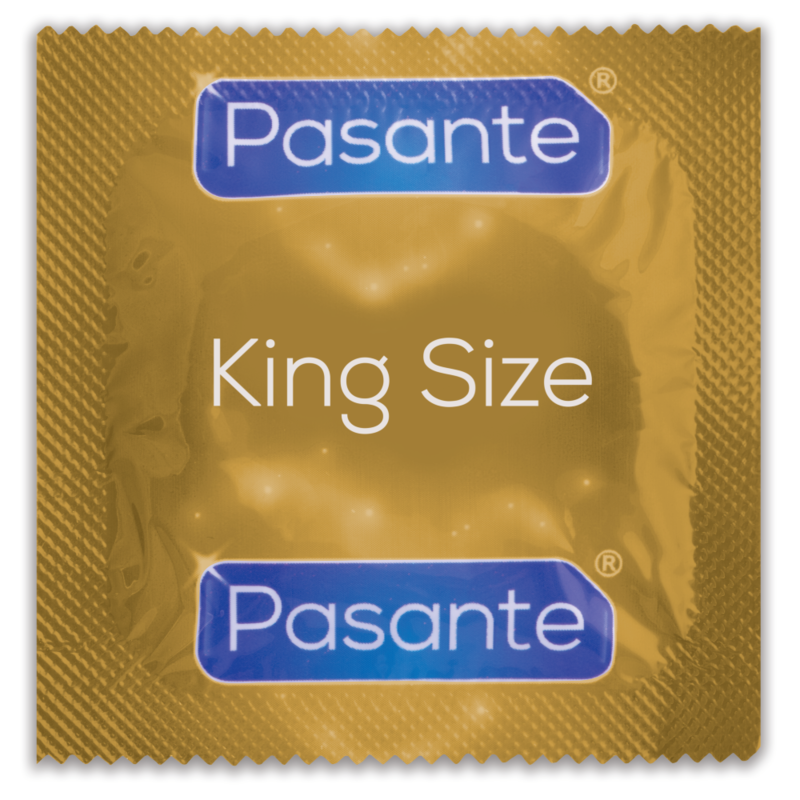 PASANTE - PRÉSERVATIFS KING MS LONG ET LARGE 12 UNITÉS