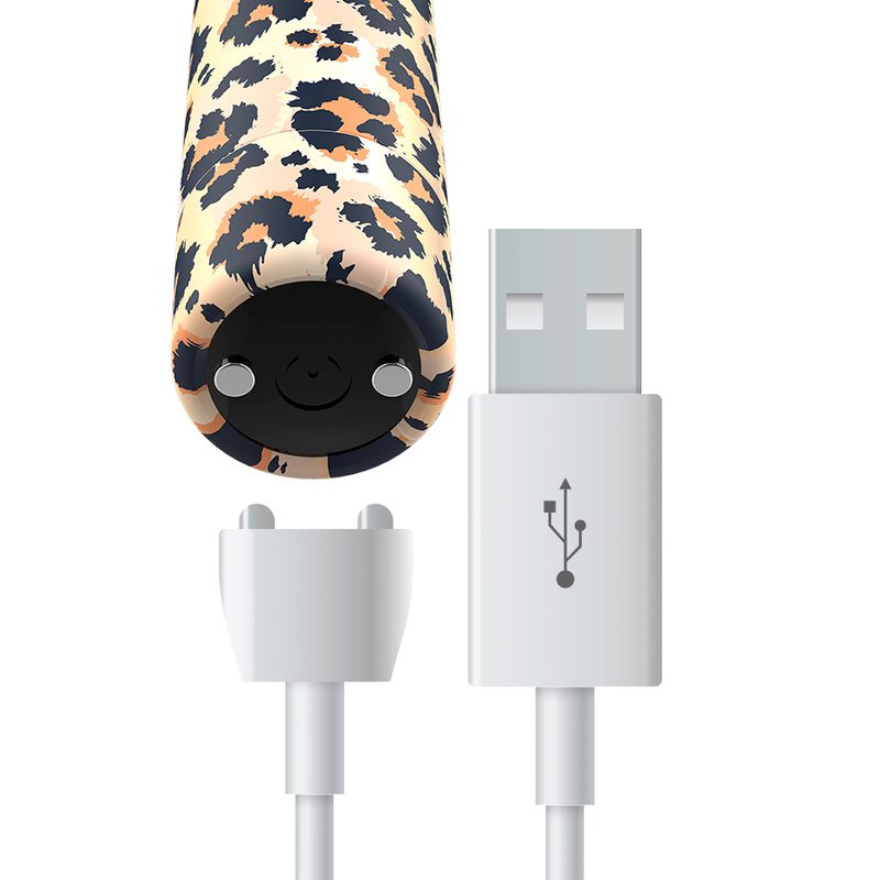 BALLES PERSONNALISÉES - BALLE RECHARGEABLE LEOPARD 10 INTENSITÉS
