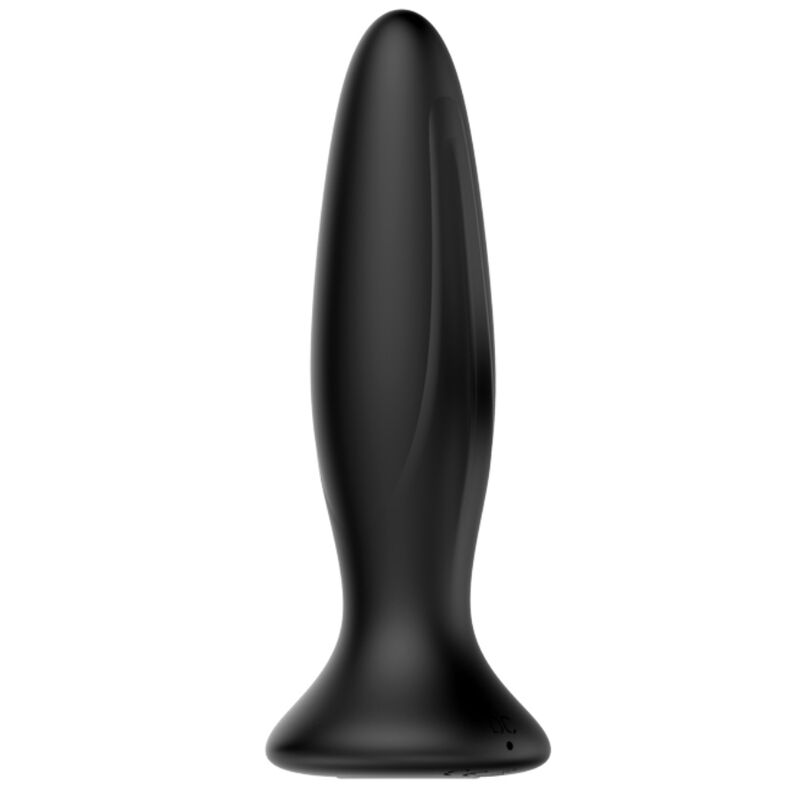 MR PLAY - OPLAADBARE ZWARTE VIBRATOR ANAAL PLUG