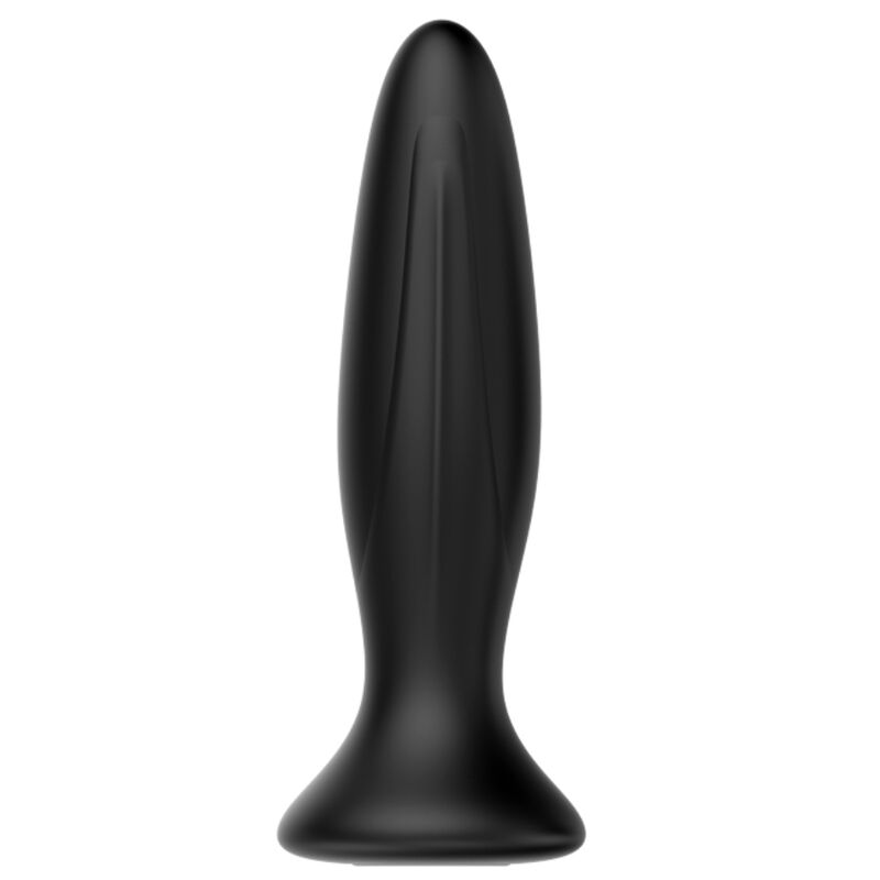 MR PLAY - OPLAADBARE ZWARTE VIBRATOR ANAAL PLUG