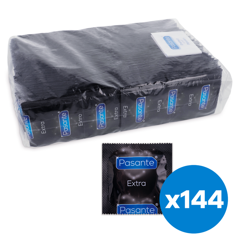 PASANTE - CONDOOMS EXTRA 144 EENHEDEN
