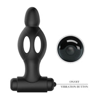 MR PLAY - SILIKON ANALSPLUG MIT VIBRATION