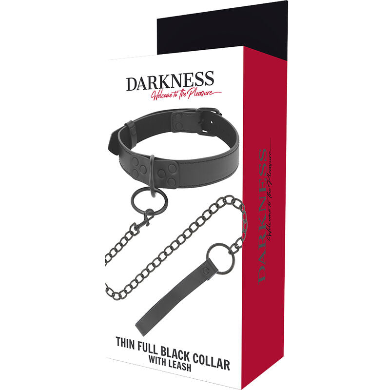 DUISTERNIS - ZWARTE KETTING MET KETTING