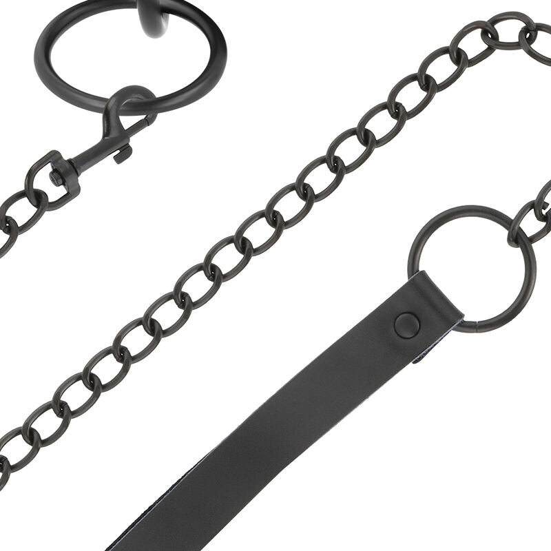 DUISTERNIS - ZWARTE KETTING MET KETTING