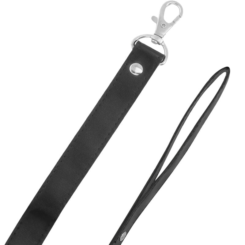 DUISTERNIS - BDSM-HALSBAND MET ZWART SLOT