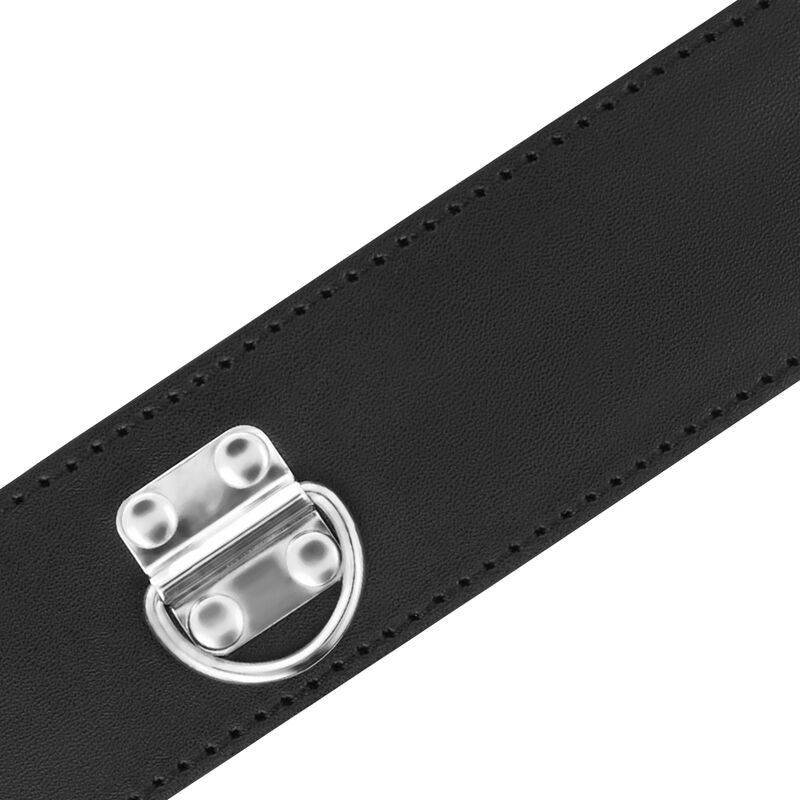 DUISTERNIS - BDSM-HALSBAND MET ZWART SLOT
