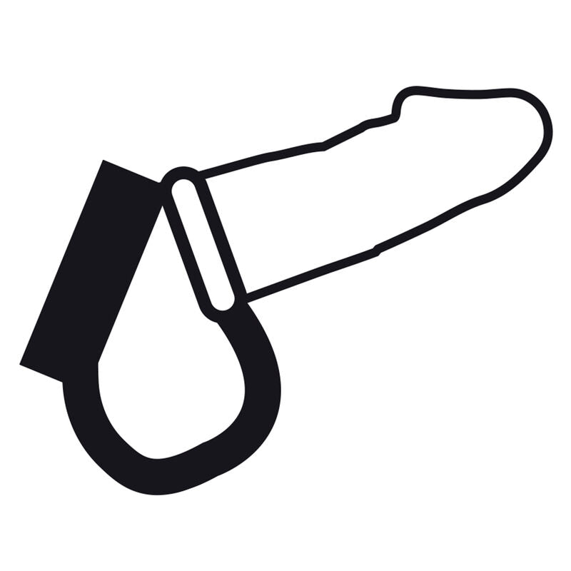 DARKNESS - ANNEAU BDSM POUR PÉNIS ET TESTICULES