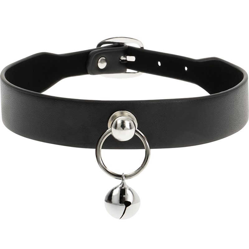 COQUETTE CHIC DESIRE - VEGAN LEDEREN KETTING DAMES ACCESSOIRE RAMMELAAR/HOEPEL