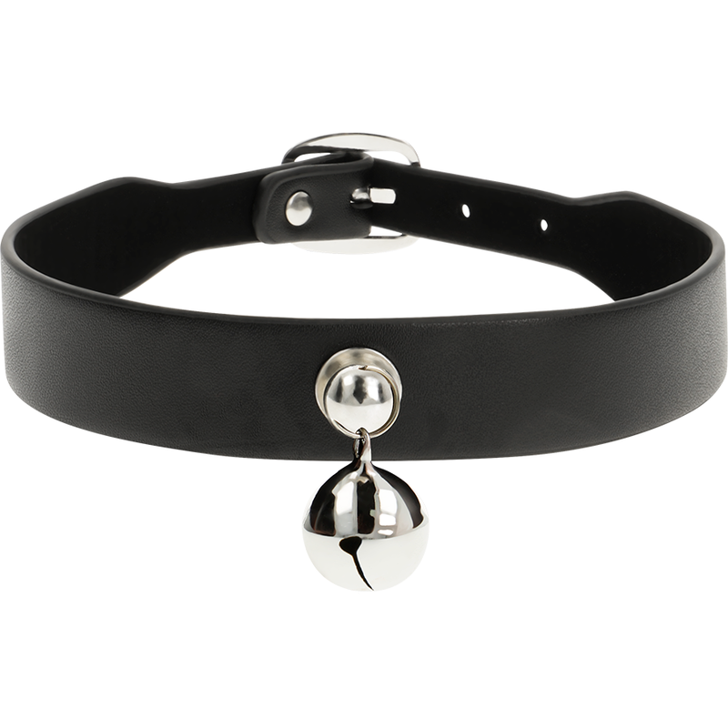 COQUETTE CHIC DESIRE - VEGAN LEATHER NECKLACE FOR WOMEN RATTLE ACCESSORIES