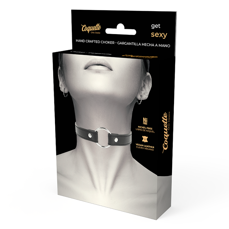 COQUETTE CHIC DESIRE - VEGAN LEDEREN KETTING DAMESACCESSOIRE