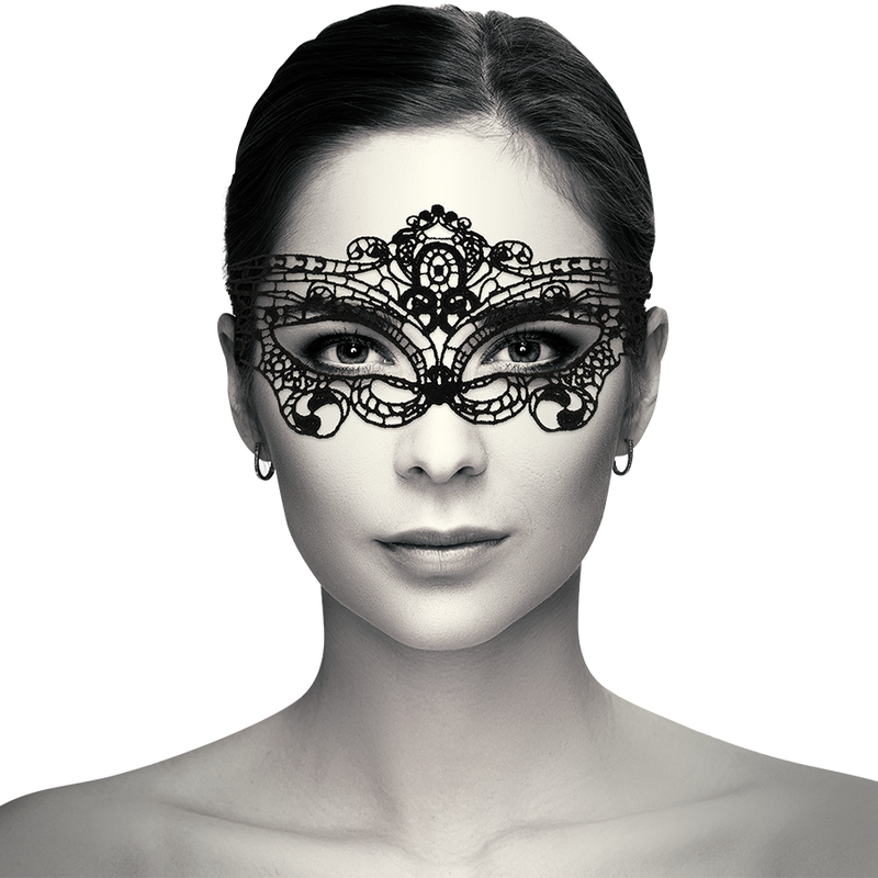 COQUETTE CHIC DESIRE - MASQUE EN FINE DENTELLE NOIRE