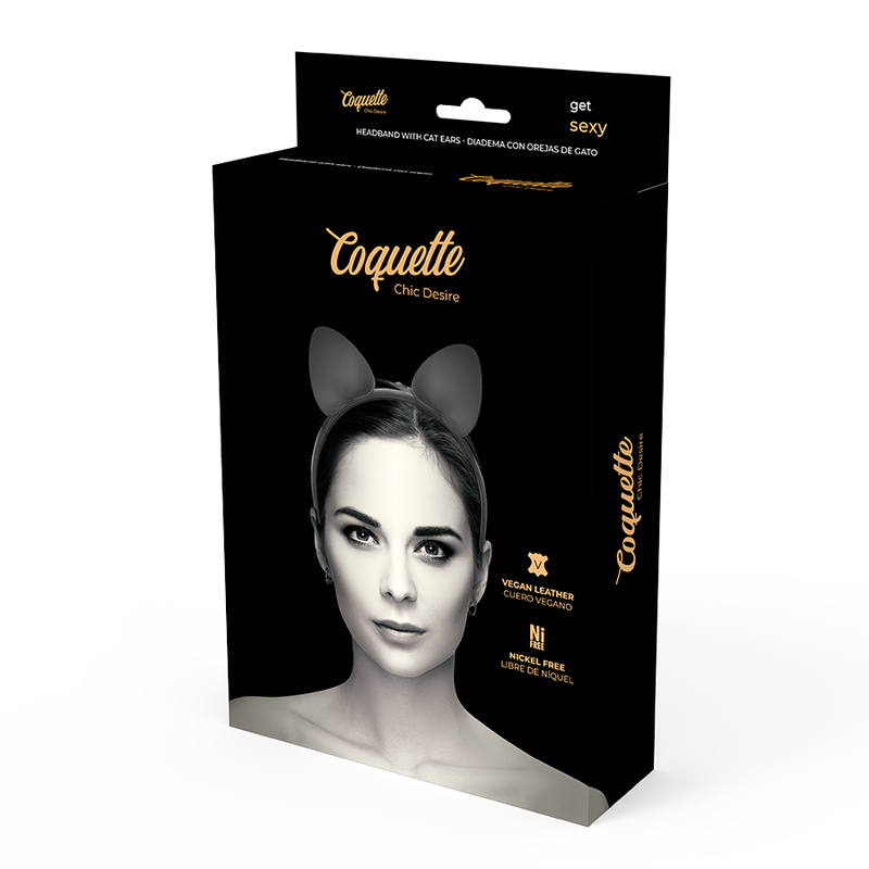 COQUETTE CHIC DESIRE - HOOFDBAND MET KATTENOREN