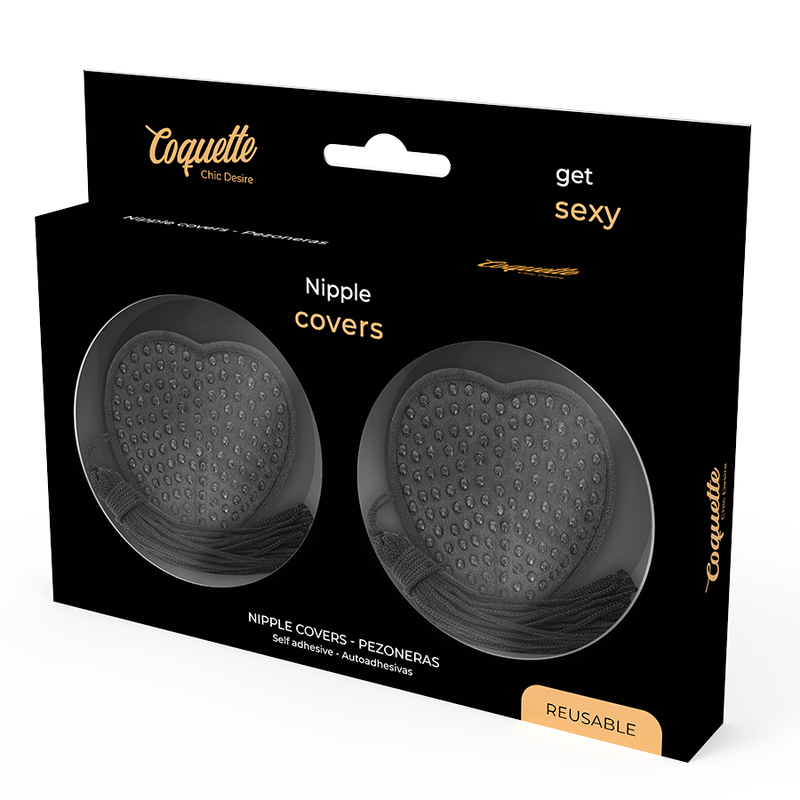 COQUETTE CHIC DESIRE - ZWARTE TEPELBEKLEDING