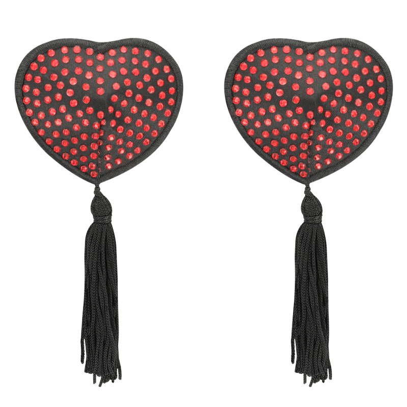 COQUETTE CHIC DESIRE - ROOD/ZWARTE TEPELBEKLEDING
