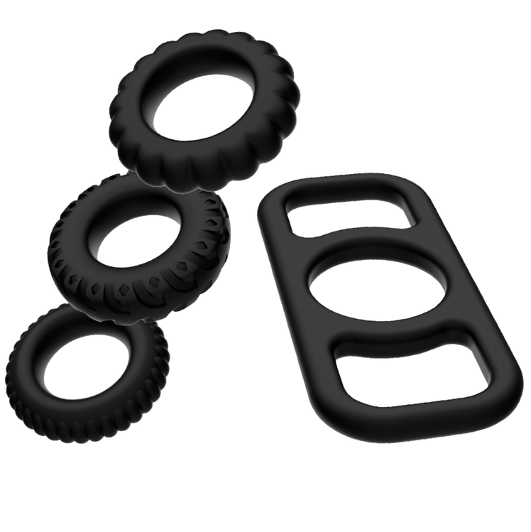 ADDICTED TOYS - PENISRINGSET 4 STUKS