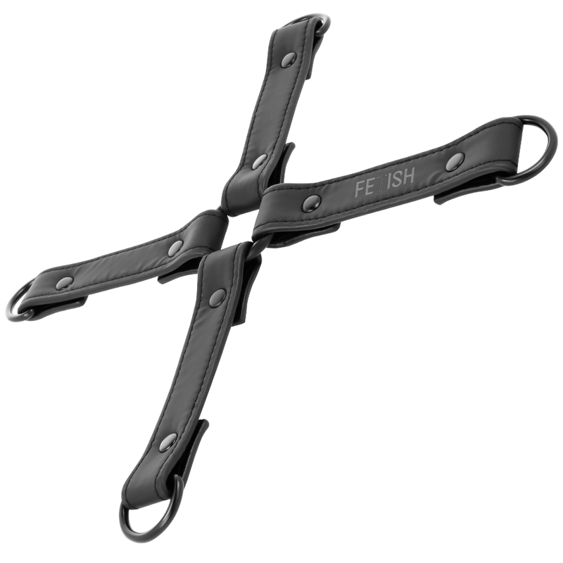 FETISH SUBMISSIVE - VEGAN LEATHER HANDCUFF CONNECTOR
