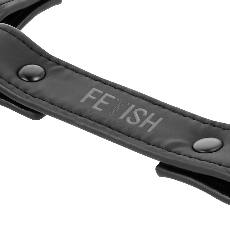 FETISH SUBMISSIVE - VEGAN LEATHER HANDCUFF CONNECTOR