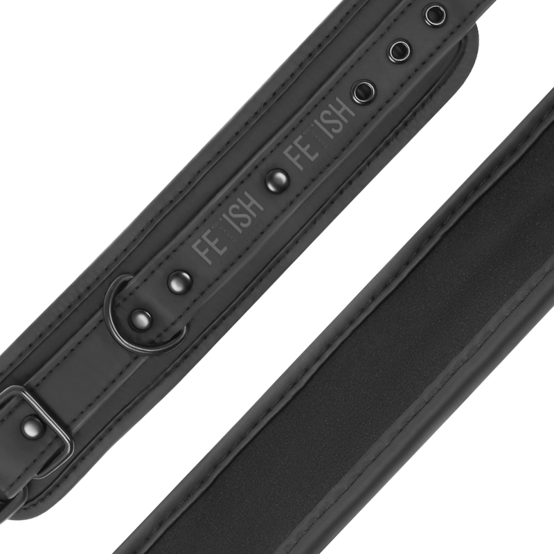 FETISH SUBMISSIVE - ENSEMBLE DE MENOTTES POUR LES MAINS ET LES CHEVILLES AVEC DOUBLURE EN NOPRÈNE