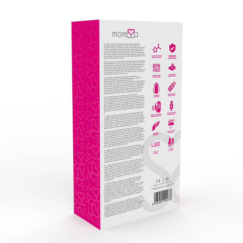 MORESSA - TÉLÉCOMMANDE EN SILICONE PREMIUM EDGAR