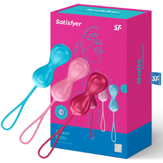 SATISFYER - KIT D'ENTRAÎNEMENT LOVEBALLS 1