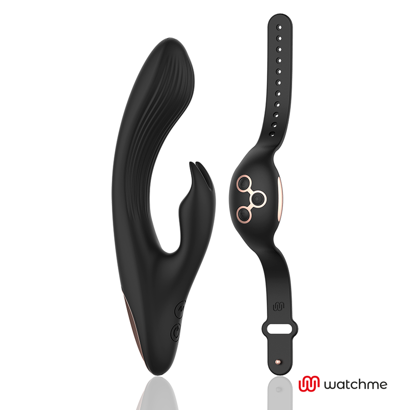 ANNE'S DESIRE - RABBIT REMOTE CONTROL TECHNOLOGY WATCHME ZWART/GOUD