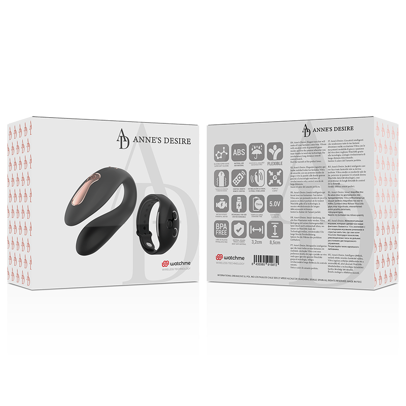 LE DÉSIR D'ANNE - DOUBLE PLAISIR TECHNOLOG A WATCHME BLACK