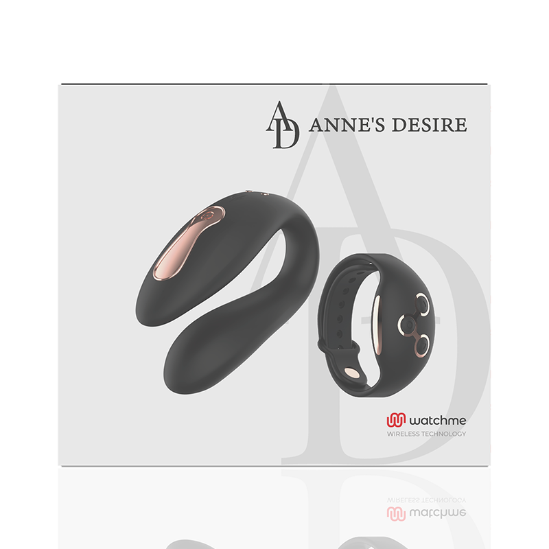ANNE'S DESIRE - DUAL PLEASURE TECHNOLOG A WATCHME BLACK/GOLD