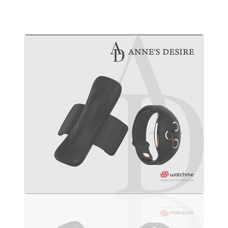 LE DÉSIR D'ANNE - PANTY PLEASURE TECHNOLOG A WATCHME NOIR/OR