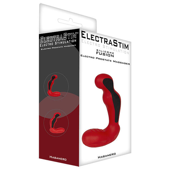 ELECTRASTIM - MASSEUR DE PROSTATE EN SILICONE FUSION HABANERO