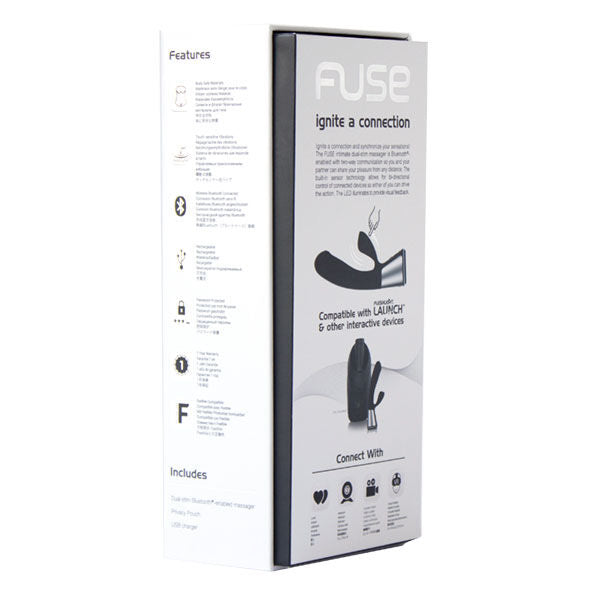 KIIROO - OHMIBOD FUSE APP AFSTANDSBEDIENING ZWART