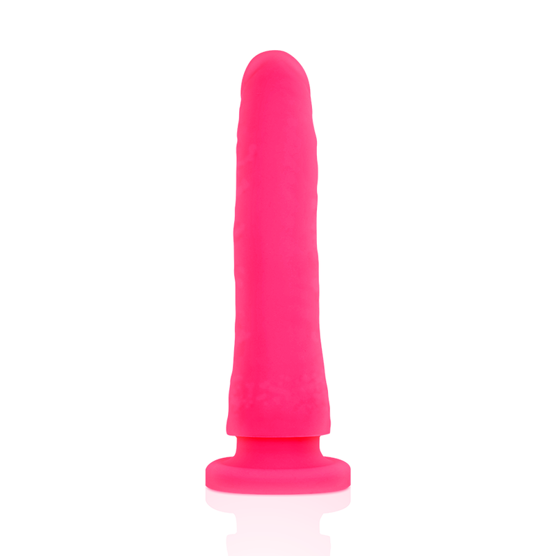 DELTA CLUB - SPEELGOED HARNAS + DONG ROZE SILICONEN 17 CM -O- 3 CM