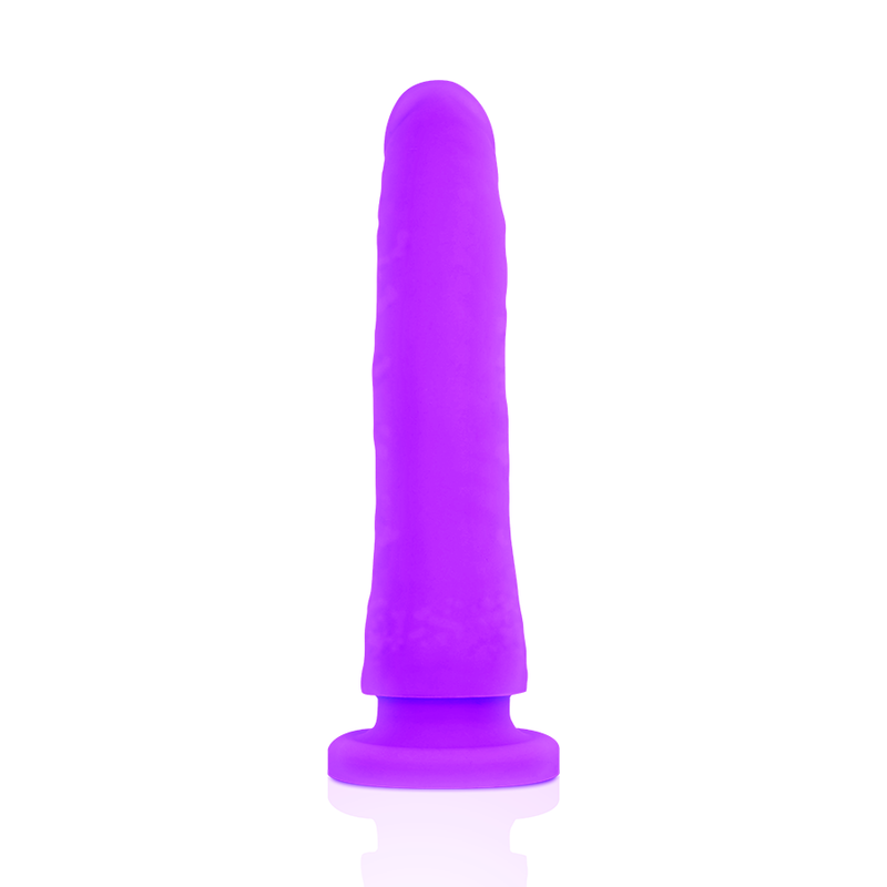 DELTA CLUB - SPEELGOED HARNAS + DONG PAARS SILICONEN 17 CM -O- 3 CM