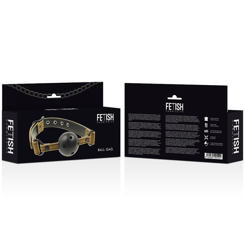 FETISH SUBMISSIVE ORIGEN - BÂILLON RESPIRANT