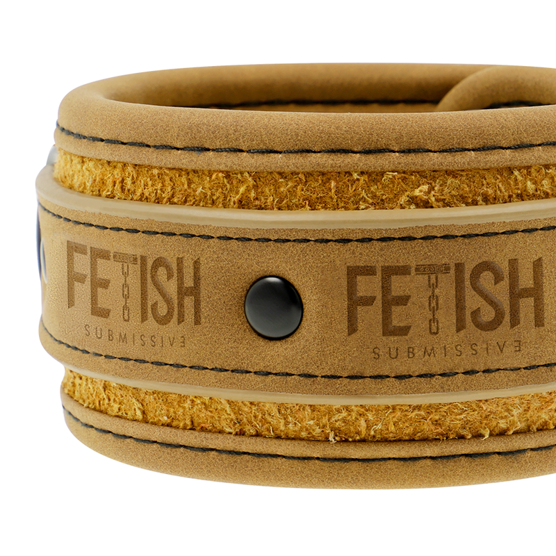 FETISH SUBMISSIVE ORIGIN - VEGAN LEDEREN HANDBOEIEN MET NEOPREEN VOERING
