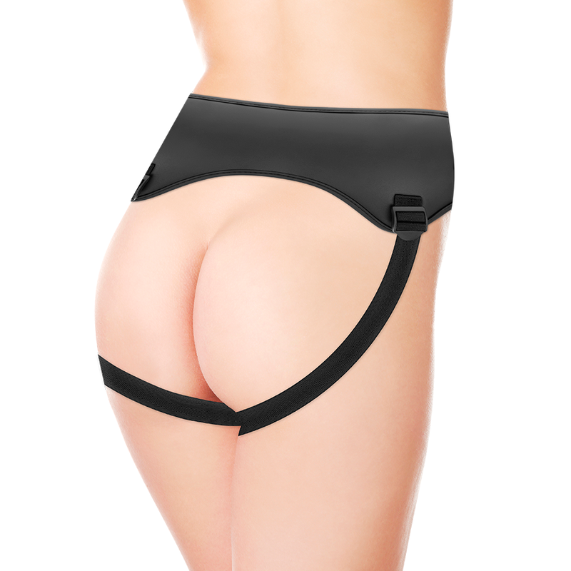 CYBER SILICOCK - STRAP-ON LIQUID SILICONE OLIVER WITH 3 FREE RINGS 19 CM -O- 3.9 CM
