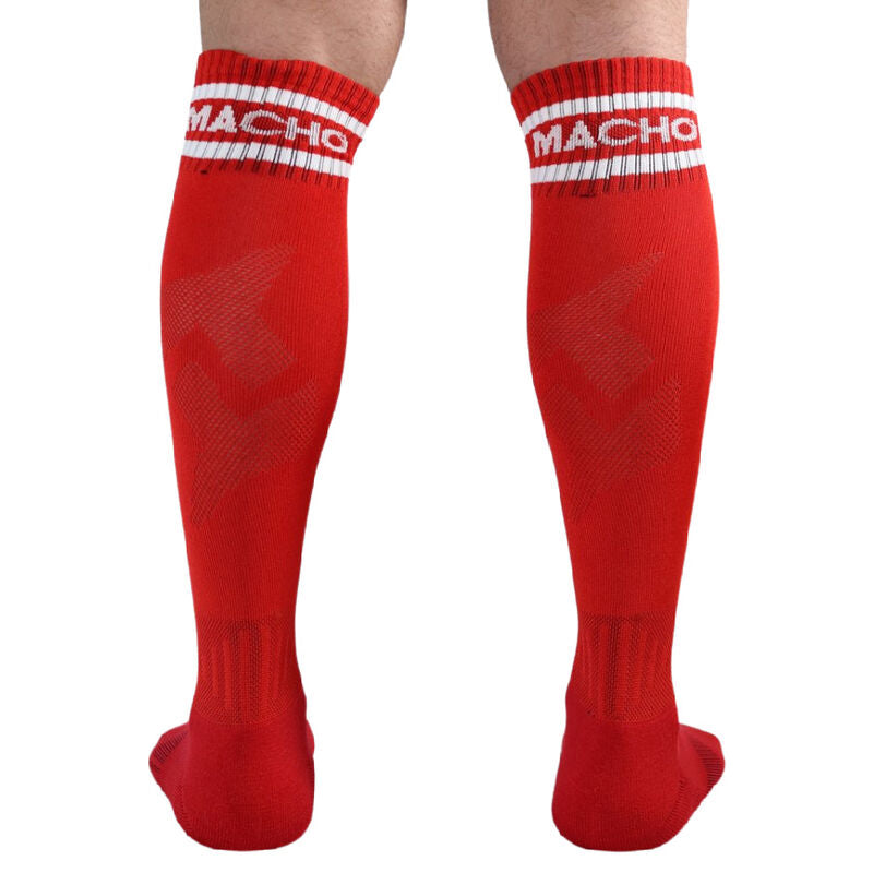 MACHO - LONG SOCKS, ONE SIZE, BLUE
