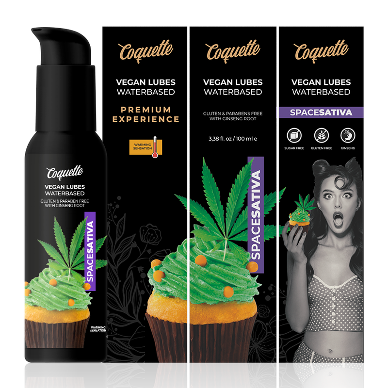 COQUETTE CHIC DESIRE - PREMIUM EXPERIENCE VEGAN SPACE SATIVA GLIJMIDDEL 100 ML